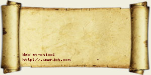 Jasna Pejčinović vizit kartica